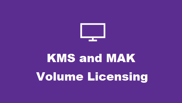 KMS Client Setup Keys